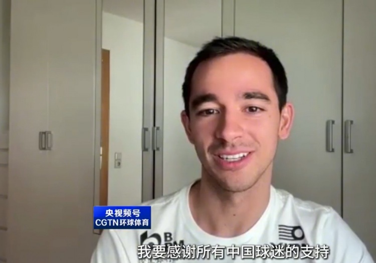 雨果感謝中國球迷支持 坦言最想擁有馬龍的正手乒乓球技能